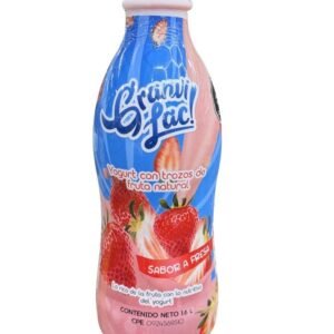 Yogur Líquido con Trozos de Fruta Granvi Lac - Sabor a Fresa(1.8 L)