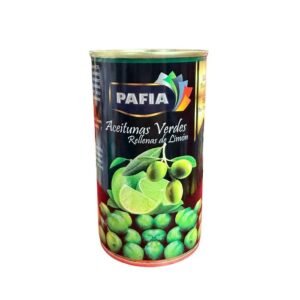 Aceitunas Verdes Rellenas de Limón Pafia 004115