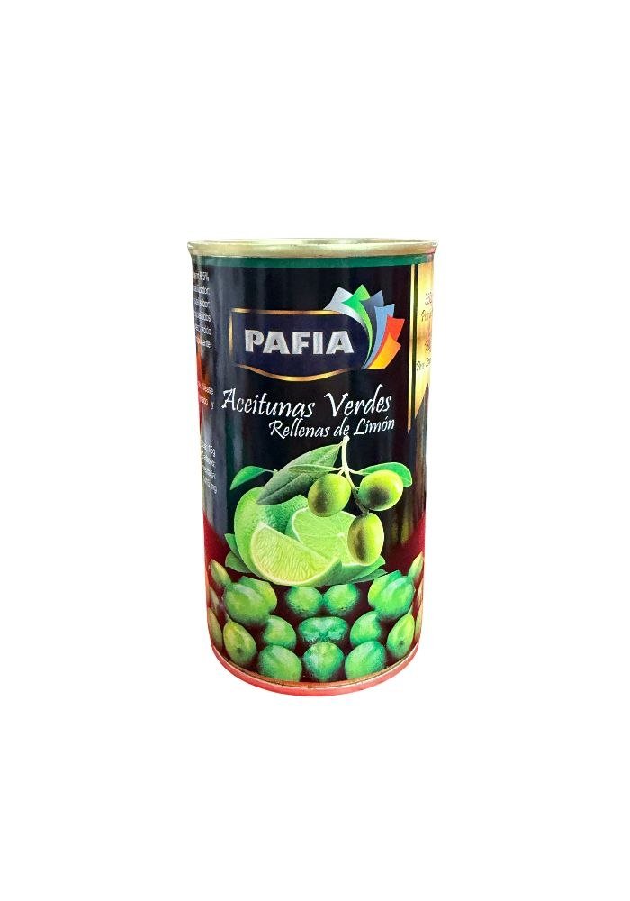 Aceitunas Verdes Rellenas de Limón Pafia 004115