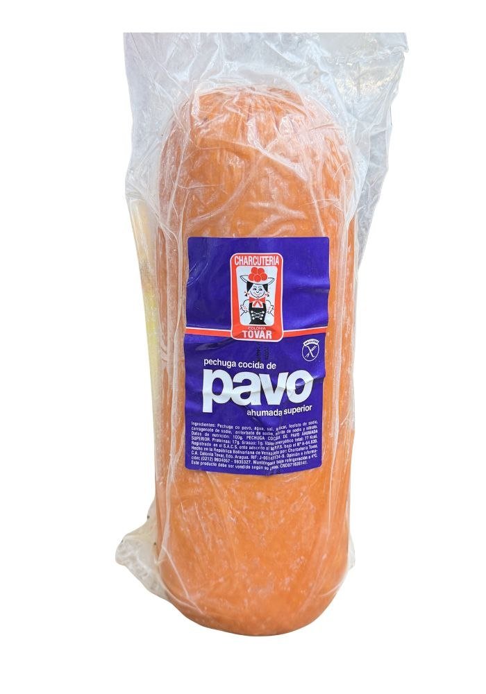 Pechuga Cocida de Pavo Charcutería Tovar