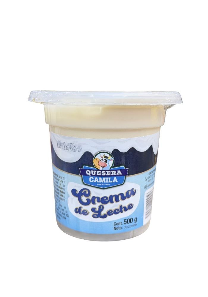 Crema de Leche Quesera Camila 500 g 008154