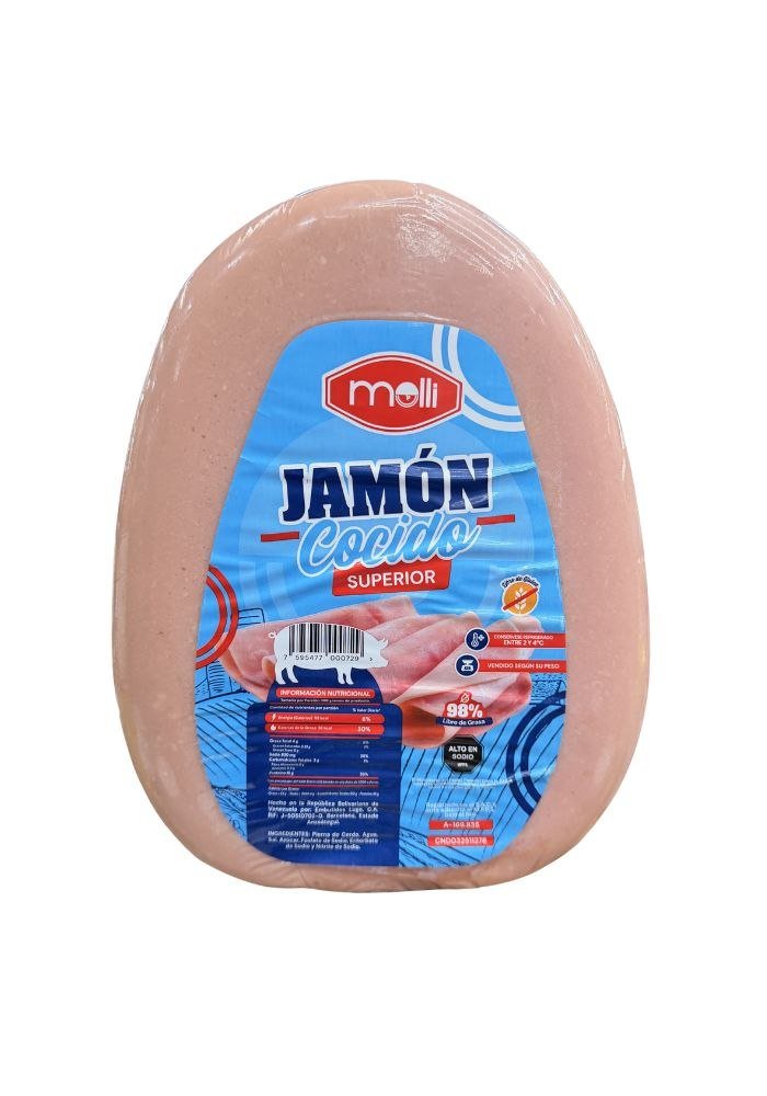 Jamón Cocido Superior Melli