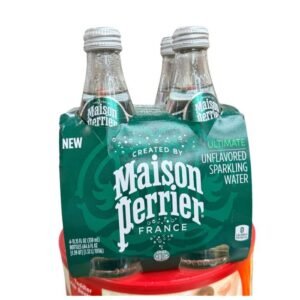Agua Mineral Con Gas Maison Perrier Ultimate Unflavored (Four-Pack) 001001