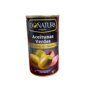 Aceitunas Verdes Rellenas de Anchoa Doñatura 008824