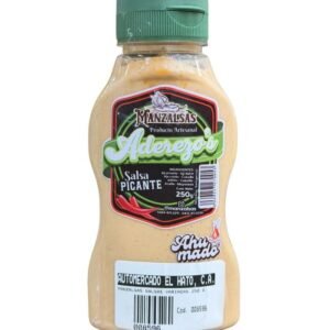 Aderezo Salsa Picante Ahumado Manzalsas