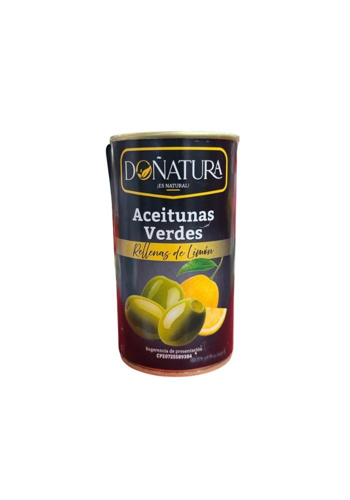 Aceitunas Verdes Rellenas de Limón Doñatura 008825