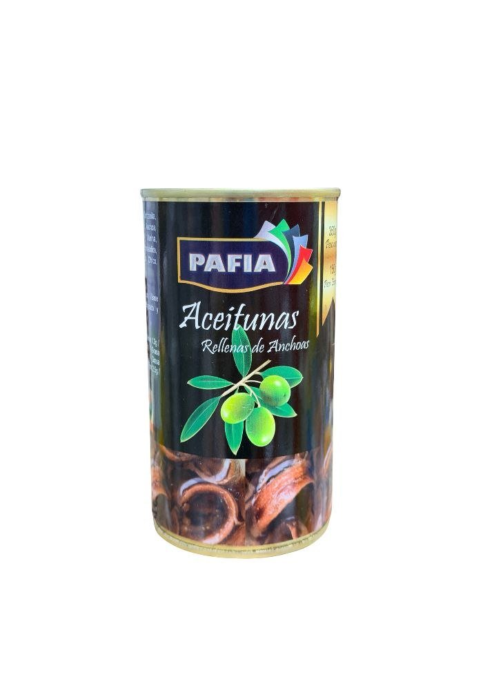 Aceitunas Rellenas de Anchoa Pafia 003479