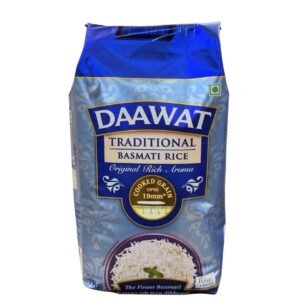 Arroz Daawat Traditional Basmati Rice 1kg 001879
