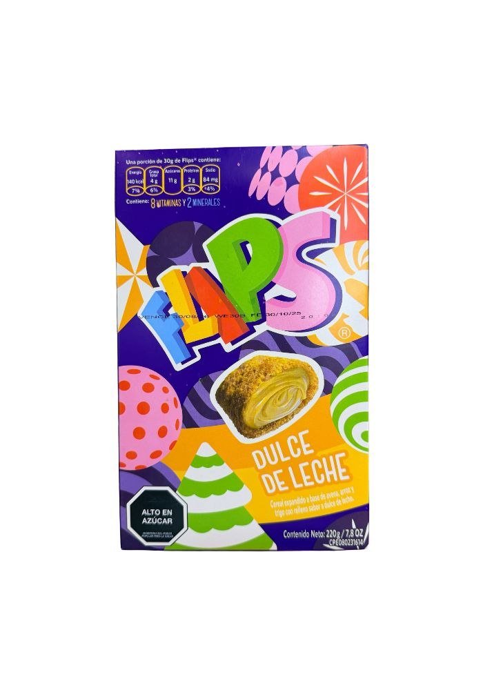 Cereal Flips Sabor Dulce de Leche 005543
