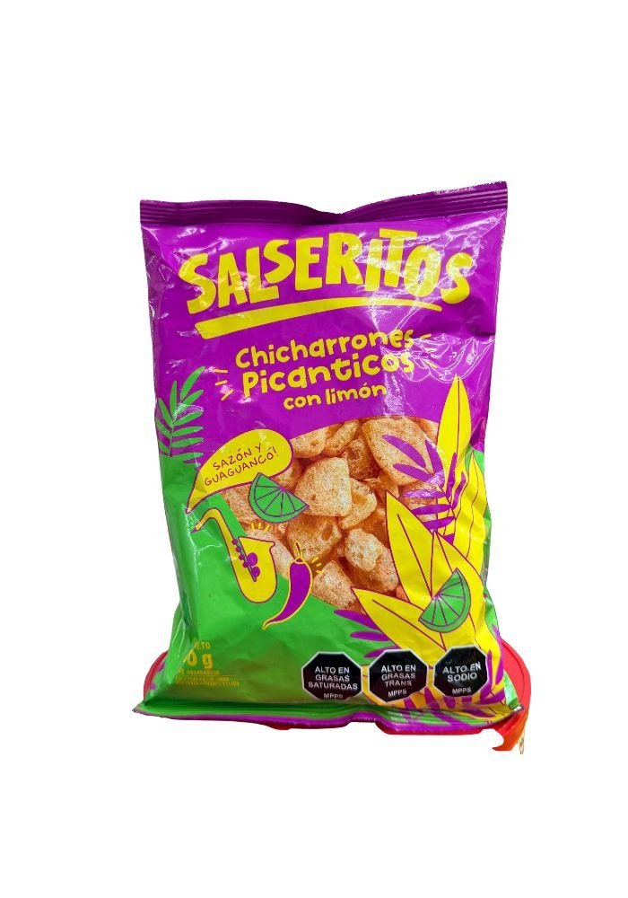 Salseritos Chicharrones Picanticos con Limón (70 g) 008417