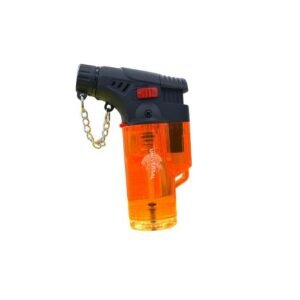 Encendedor Soplete Recargable Universal grande naranja 007425