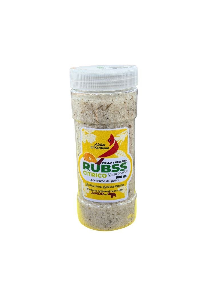 Rubs Cítrico para Pollo y Pescado Aliños El Kardenal (500g)