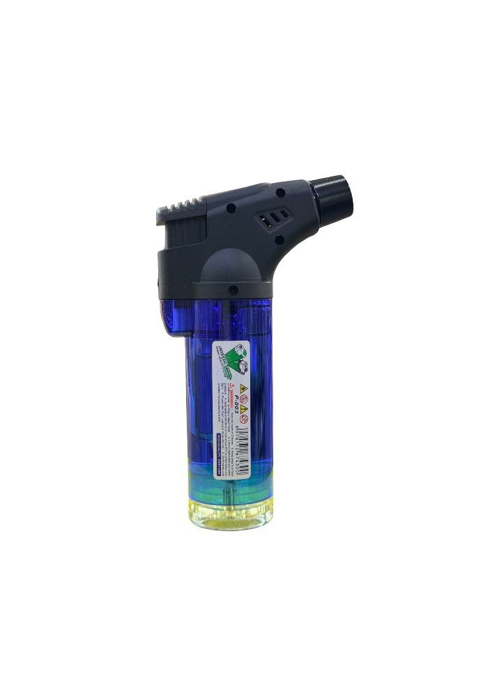 Encendedor Soplete Recargable Universal grande azul 007425