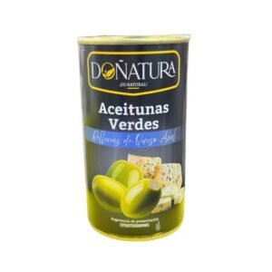 Aceitunas Verdes Rellenas de Queso Azul Doñatura 008826
